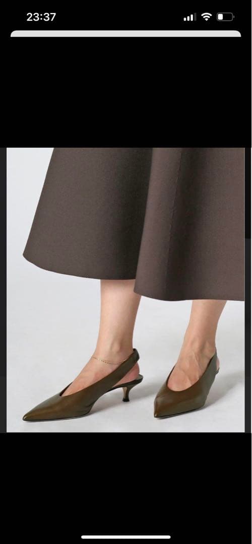 5月6まで限定値下げBRENTA サンダル　未使用に近い　アパルトモン購入