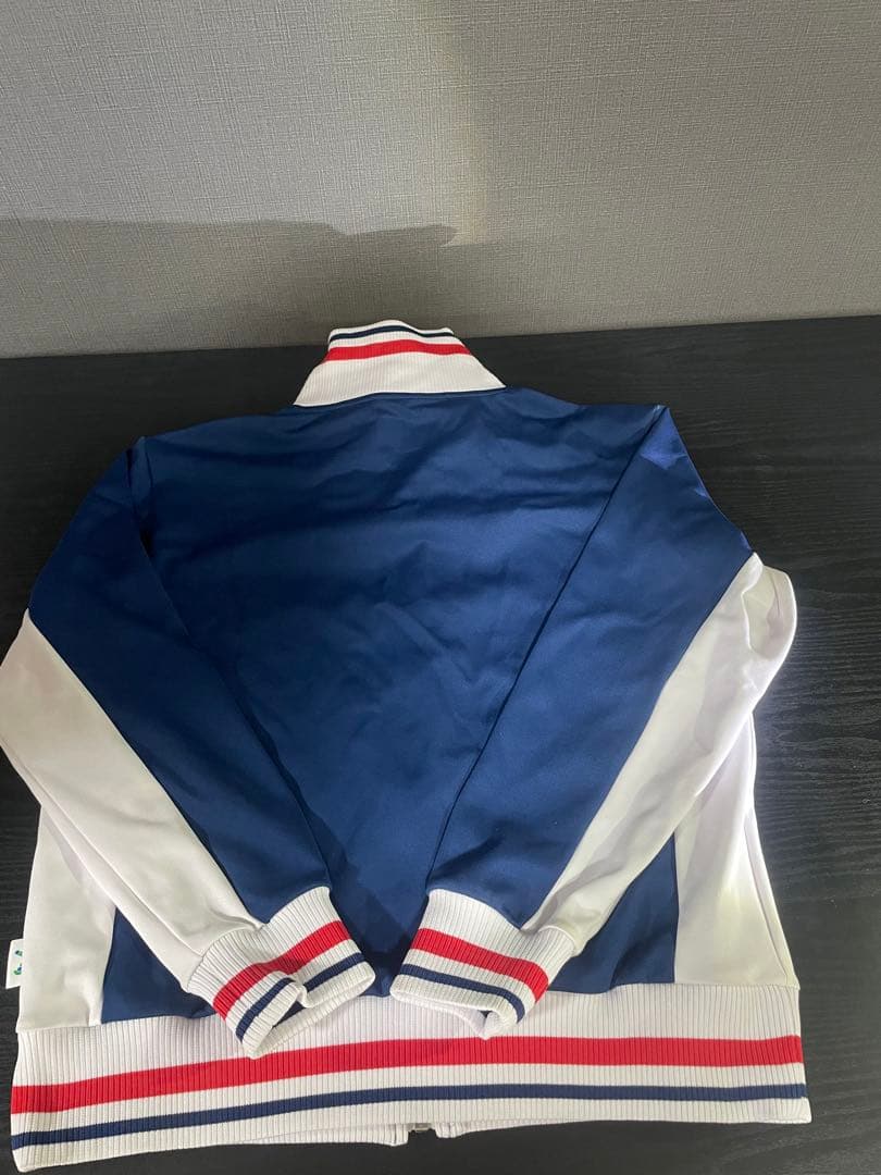 75周年モデルYONEX ジップアップジャケット Lネイビー