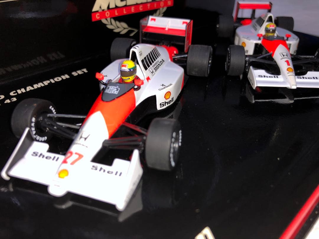 ミニチャンプス McLaren Honda MP4/5B MP4/6 セット