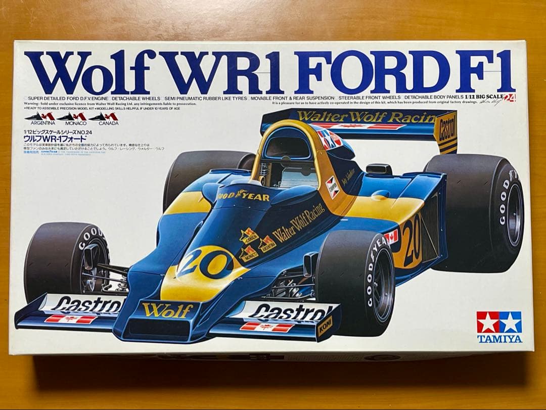 タミヤ　1/12 ウルフWR-1 フォード