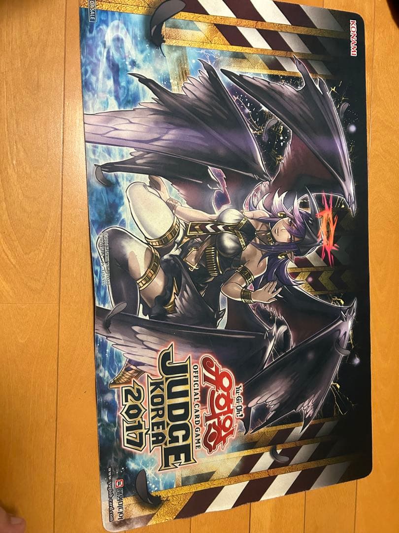 遊戯王　堕天使 イシュタム　プレイマット　judge 2017