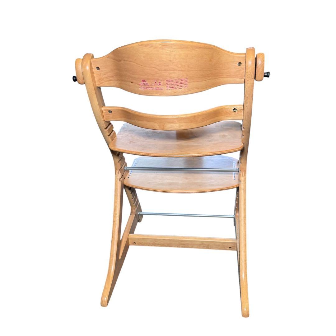 大和屋 すくすくチェア プラス　テーブル・ガード付き 座面・ステップ切り替え可