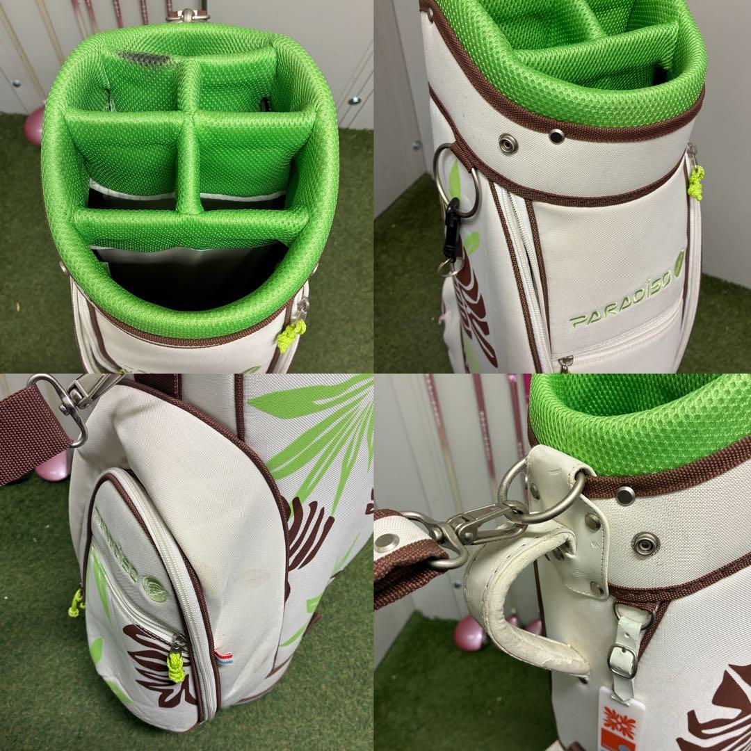 レディースゴルフクラブセット【PARADISO】【GOLDEN BEAR】★