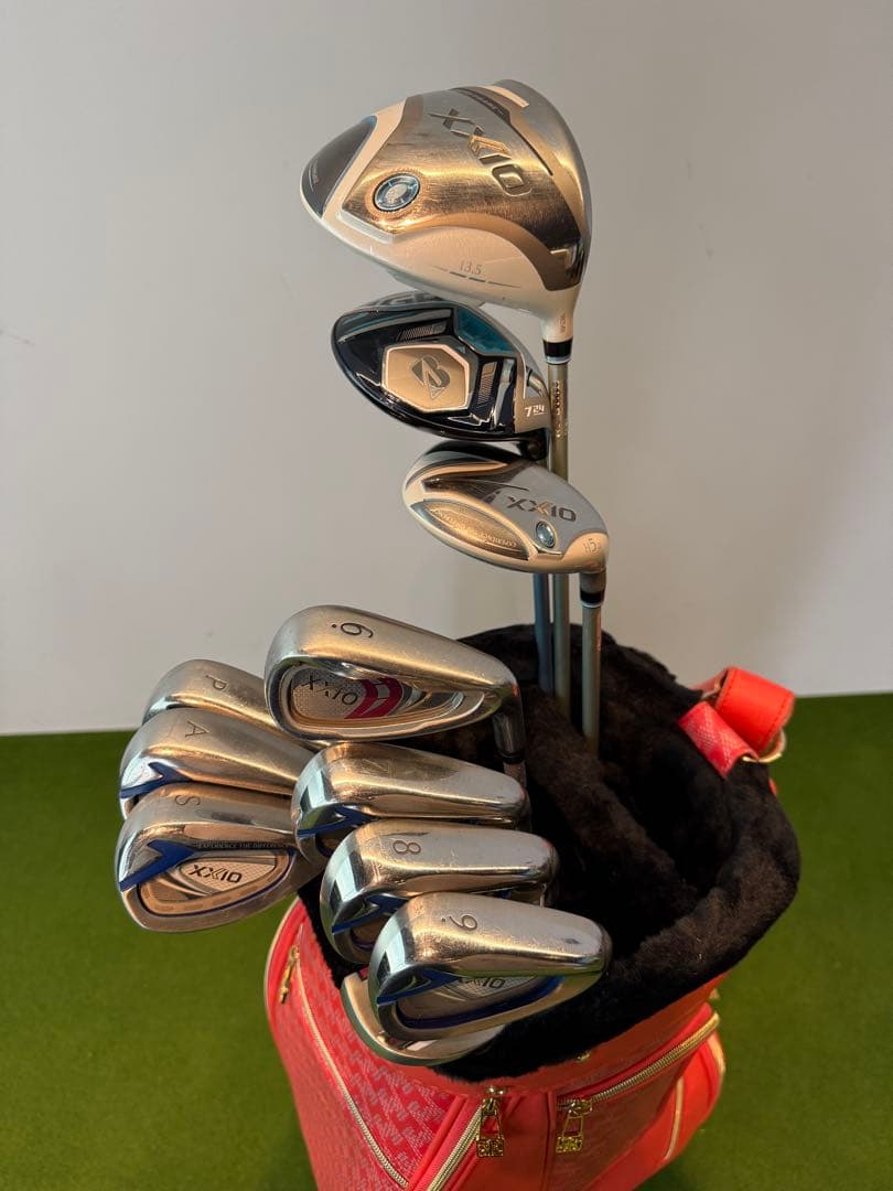 レディースゴルフ11本セットキャディバッグ付