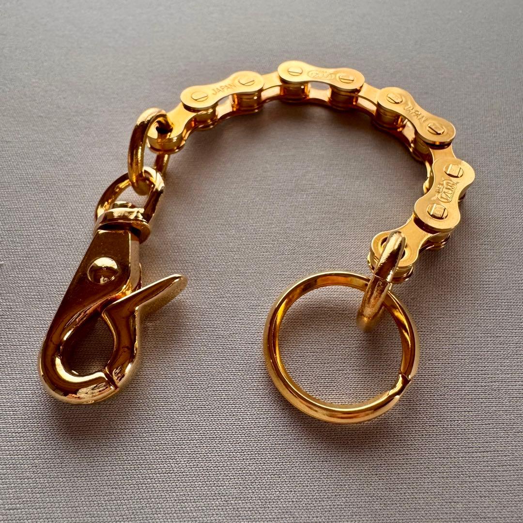 PORTER ポーター　バイシクルチェーン　ショート　 ゴールド