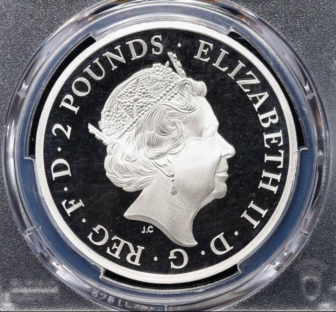 PCGS PR69 チューダービースト　イングランドのライオン　2022