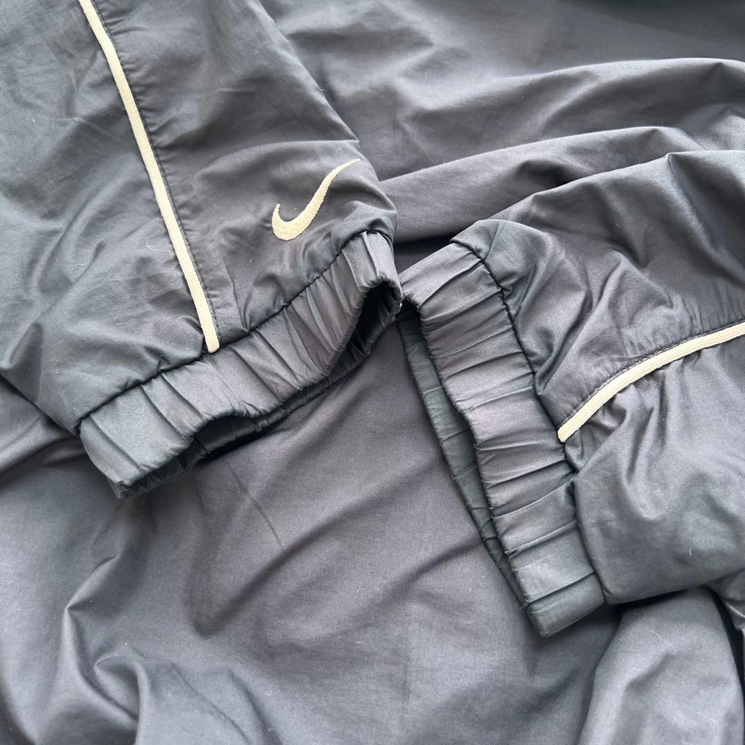 00s nike マンチェスターU 短丈　ドローコード　ナイロンジャケット M