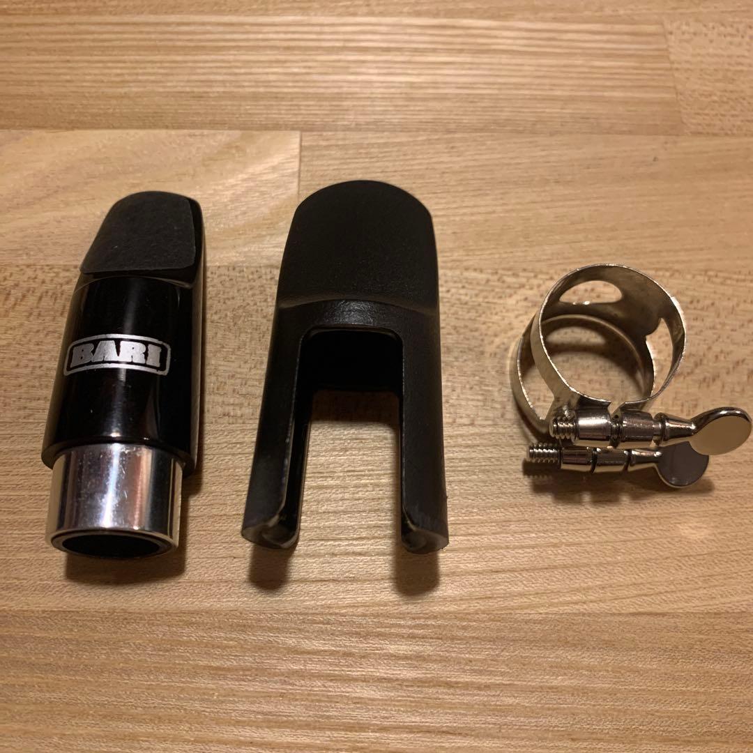 BARI サックスマウスピース 黒　62 ソプラノ