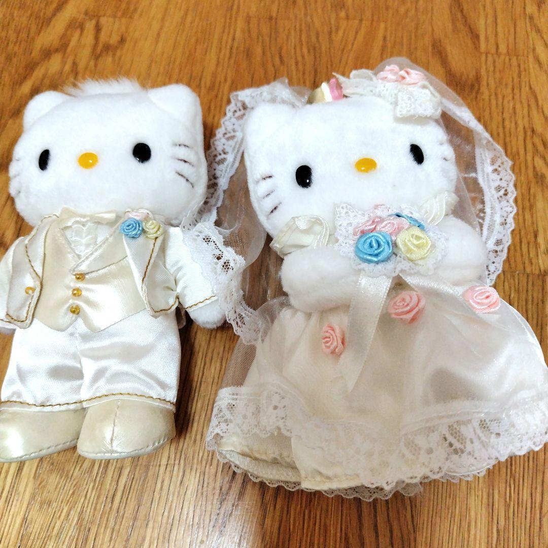 絶版レア！ハローキティ ウェディングドールセット