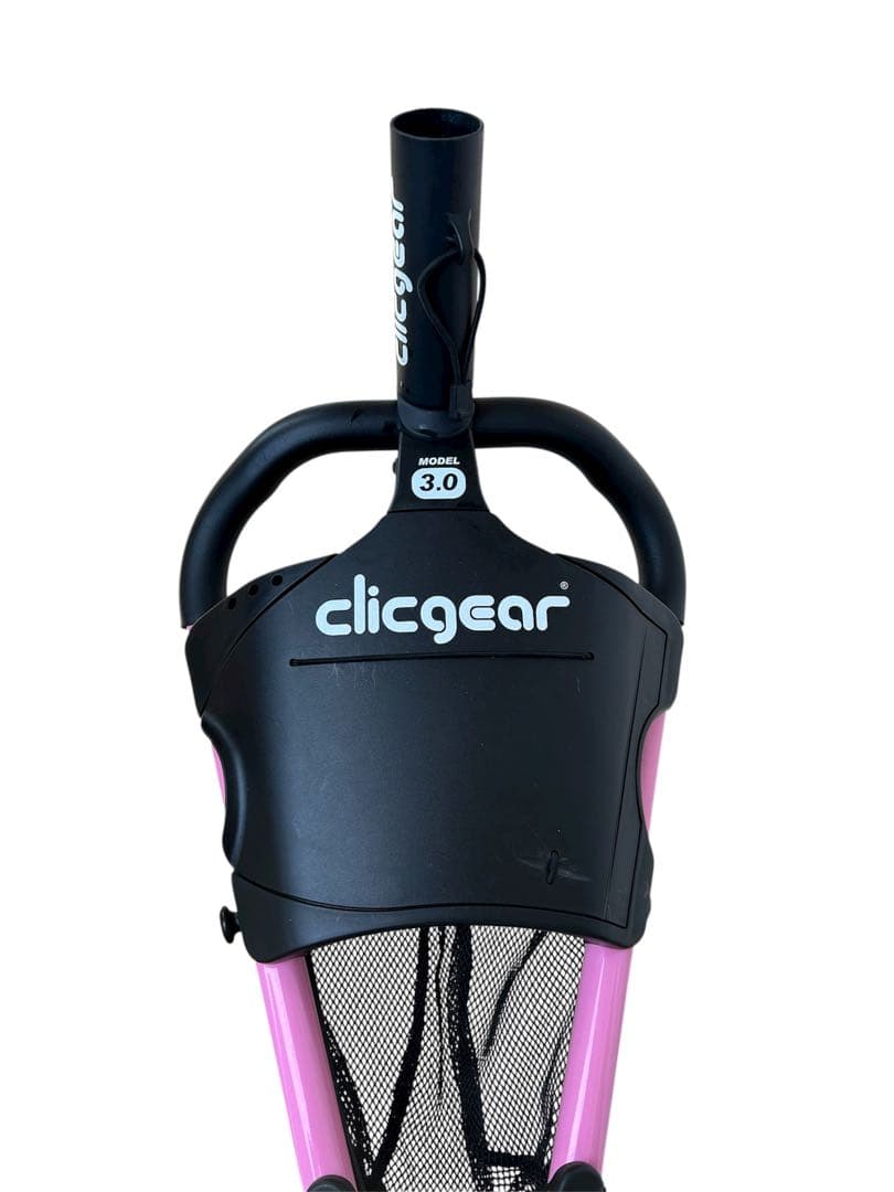 クリックギア　モデル3.0 ゴルフカート　プッシュカート　ピンク