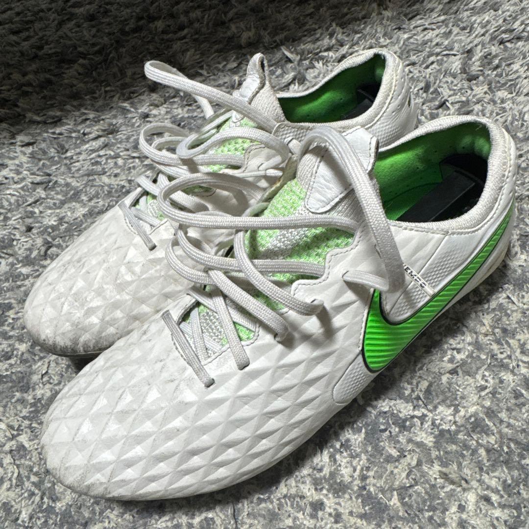 ★Nike Tiempo レジェンド8 FG ホワイト/グリーン