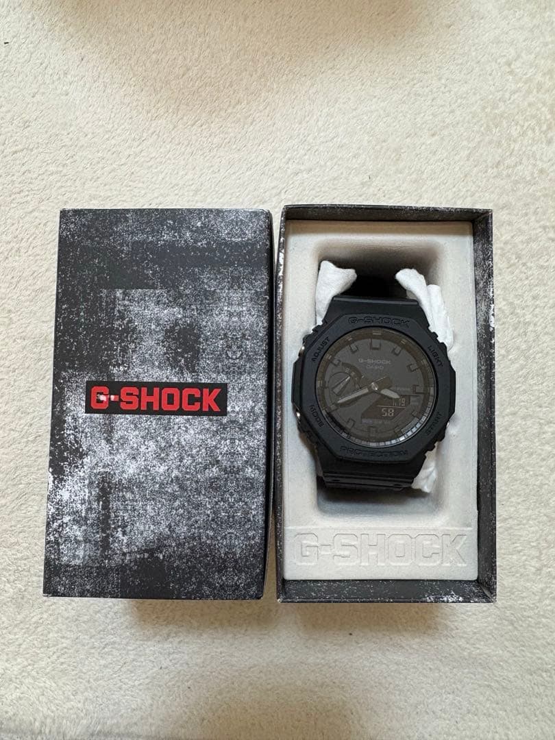 【新品未使用】G-SHOCK GA-2100-1A1ER 5611 ブラック