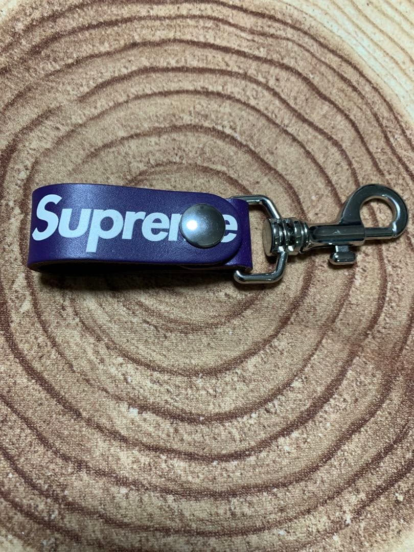 Supreme シュプリーム 21SS Leather Key Loop