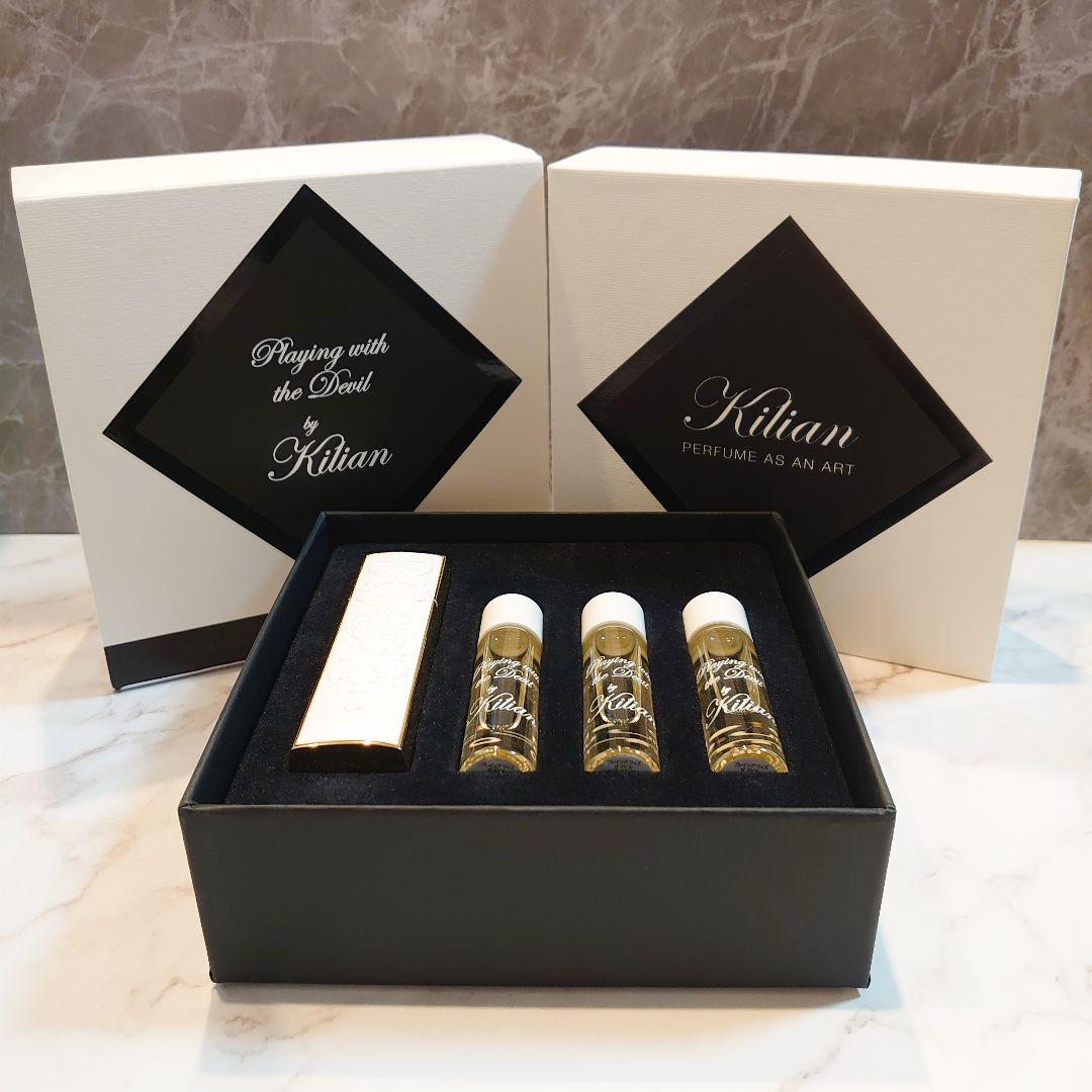 最終価格 希少美品 キリアン Kilianプレイングウィズザデビル 香水トラベル