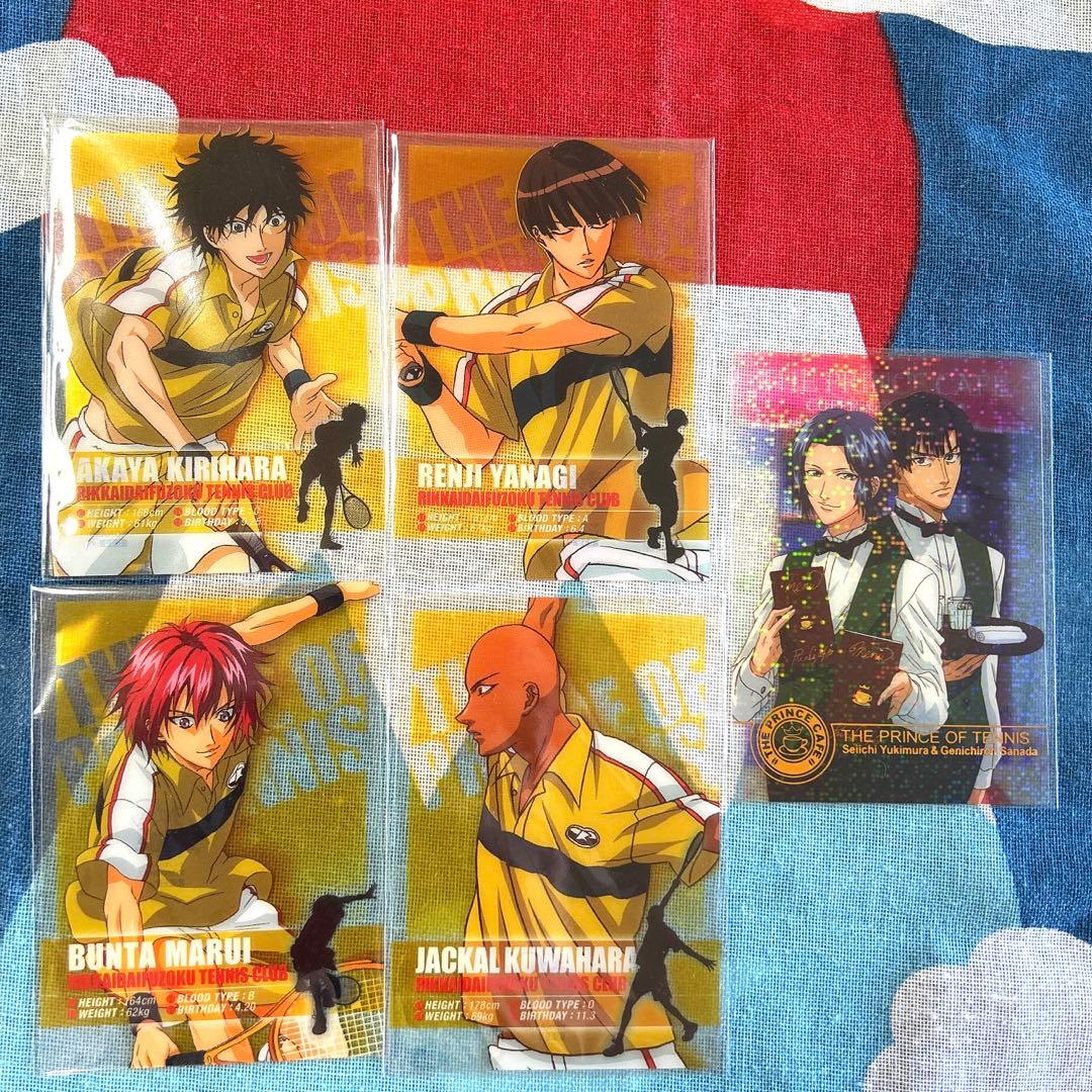 テニスの王子様 立海大 クリアカード 5枚セット