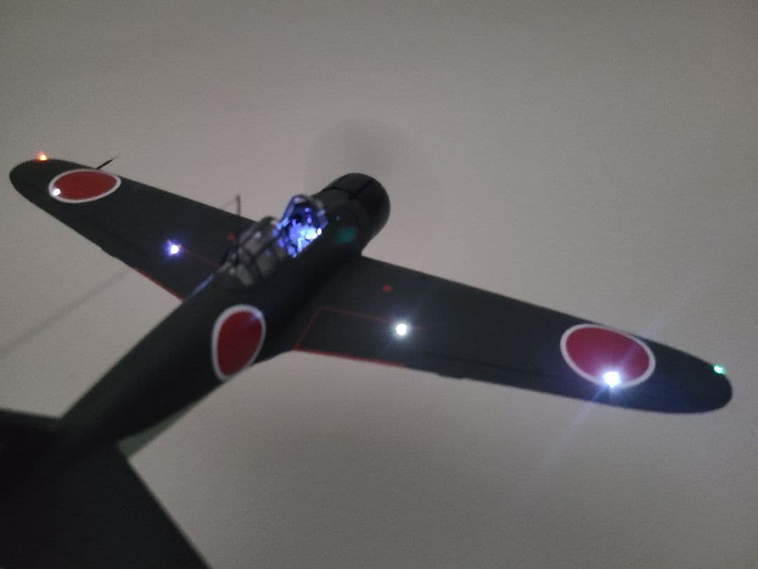 マギウス 零式艦上戦闘機21型 岩本飛曹長乗機リアルモーターライズ完成品