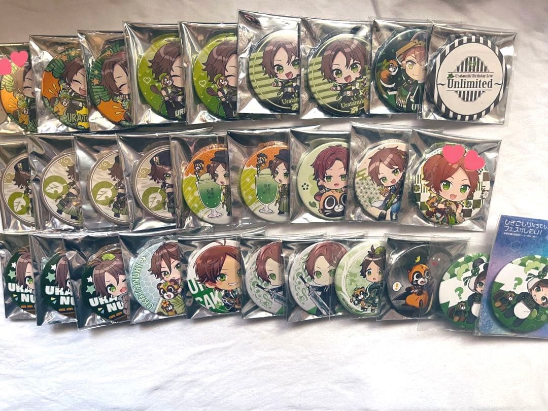 浦島坂田船 缶バッジ まとめ売り