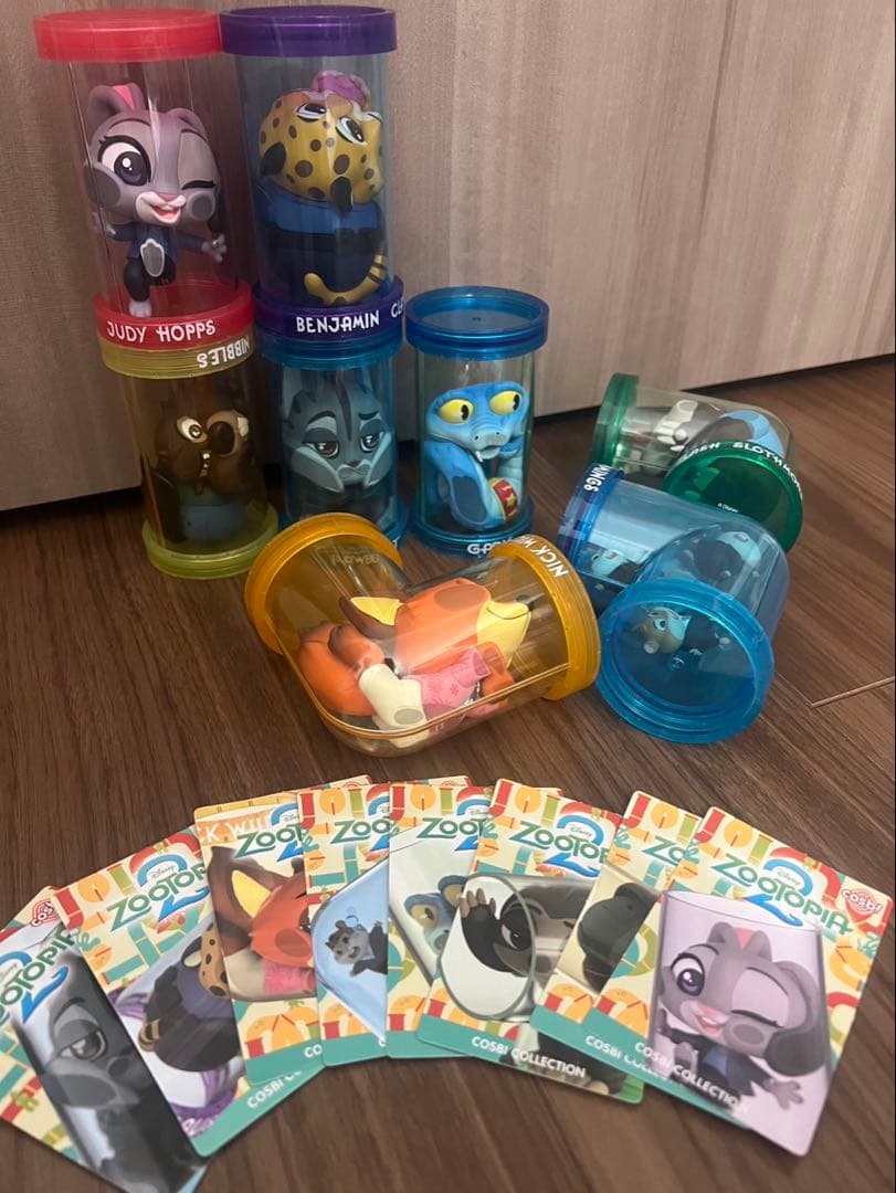 ズートピア2 ウォータースライダー　コスビ　COSBI コンプリートセット