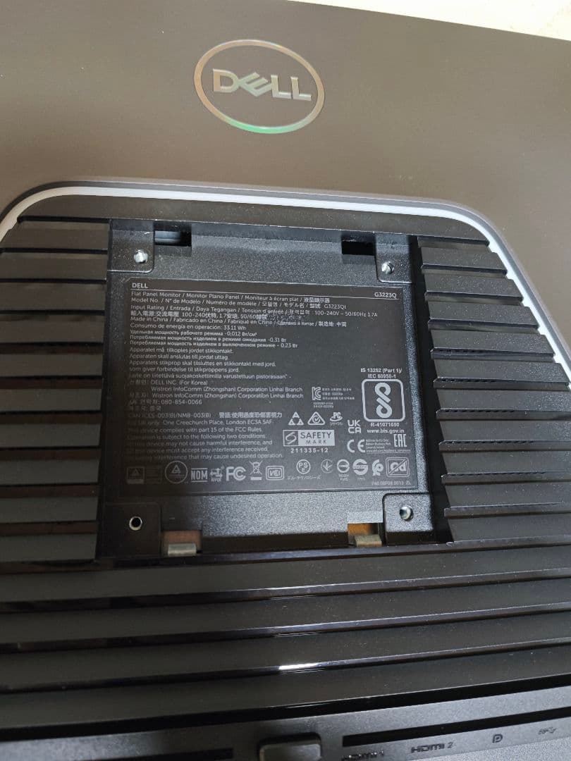 エ*ん様 Dell G3223Q 4K 144Hz ゲーミングモニター