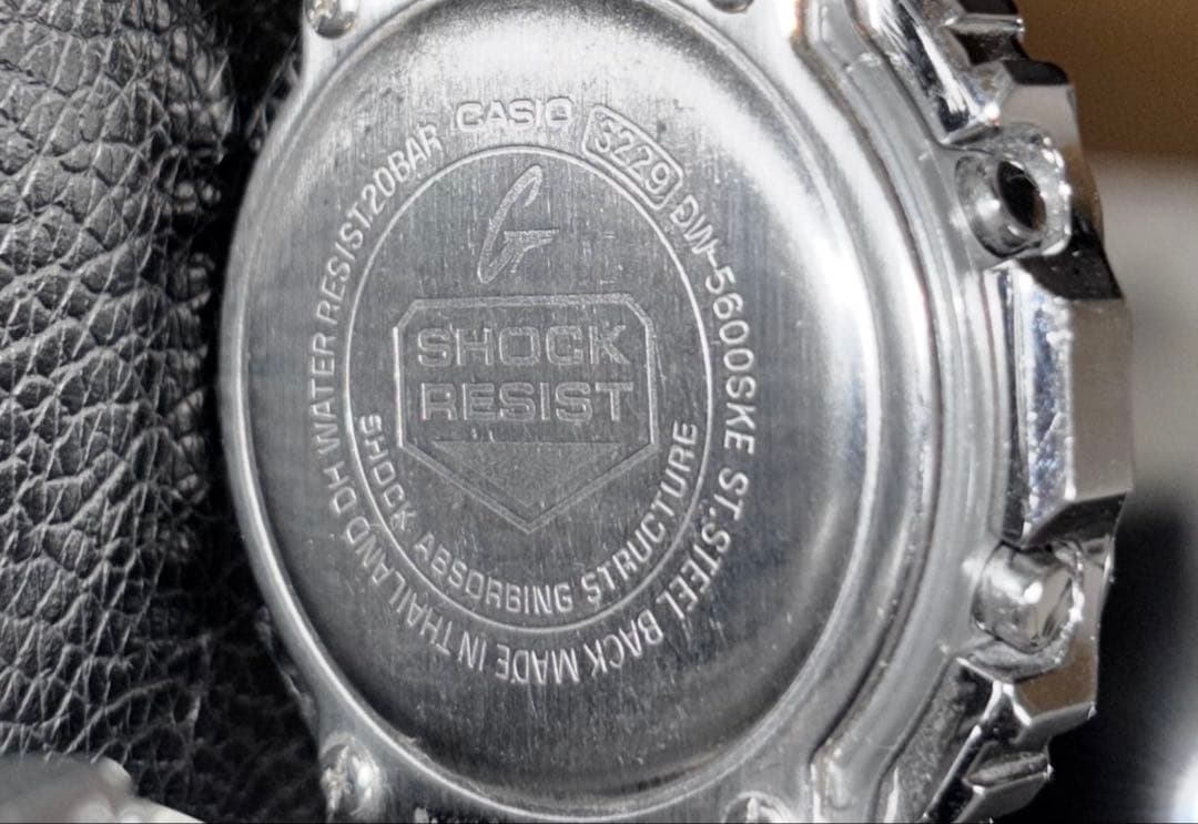 G-SHOCK DW-5600SKEカスタム（メタルベゼル・メタルバンド）