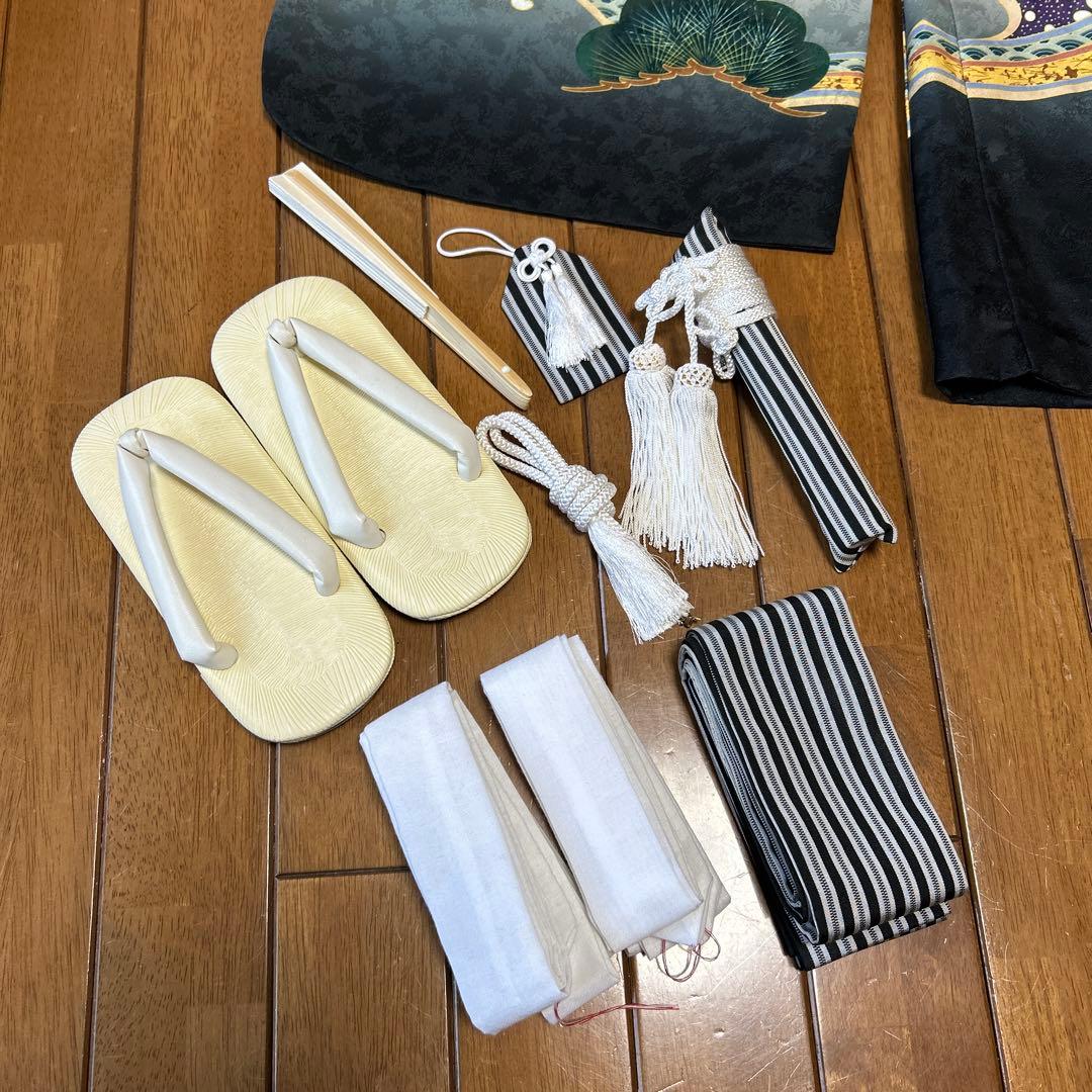 七五三　着物　羽織　袴　男の子　5歳