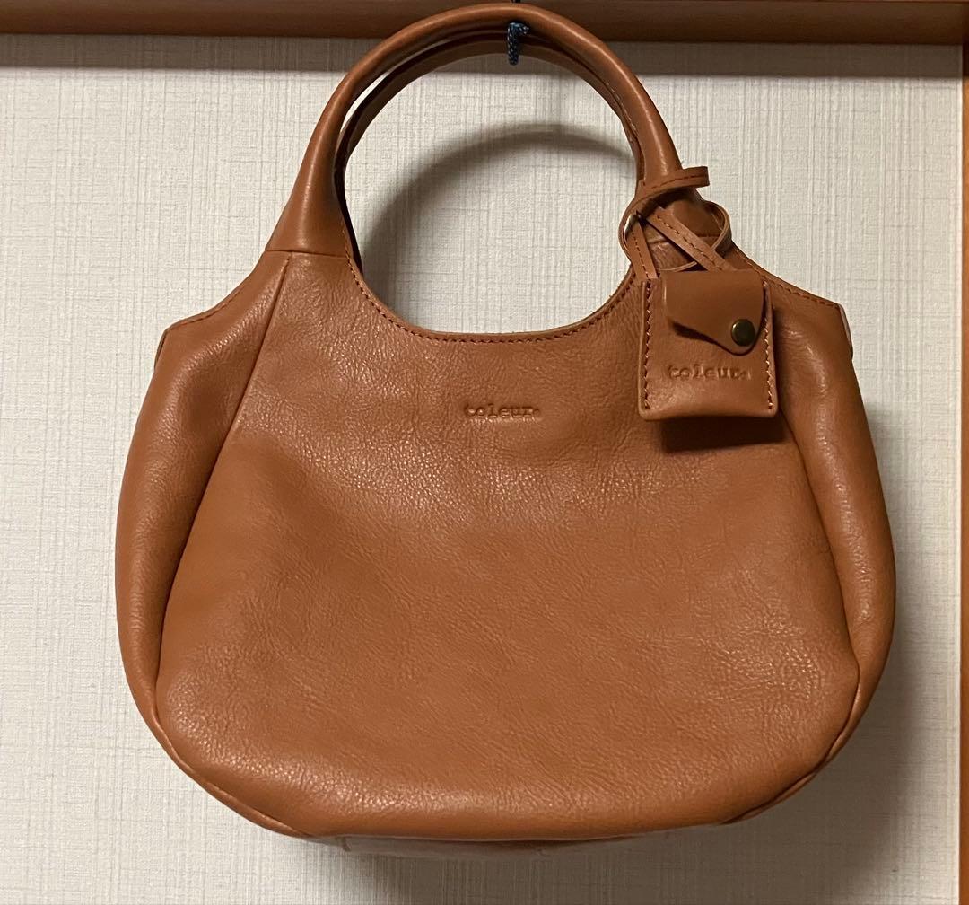 toleur　カウレザードロップトート