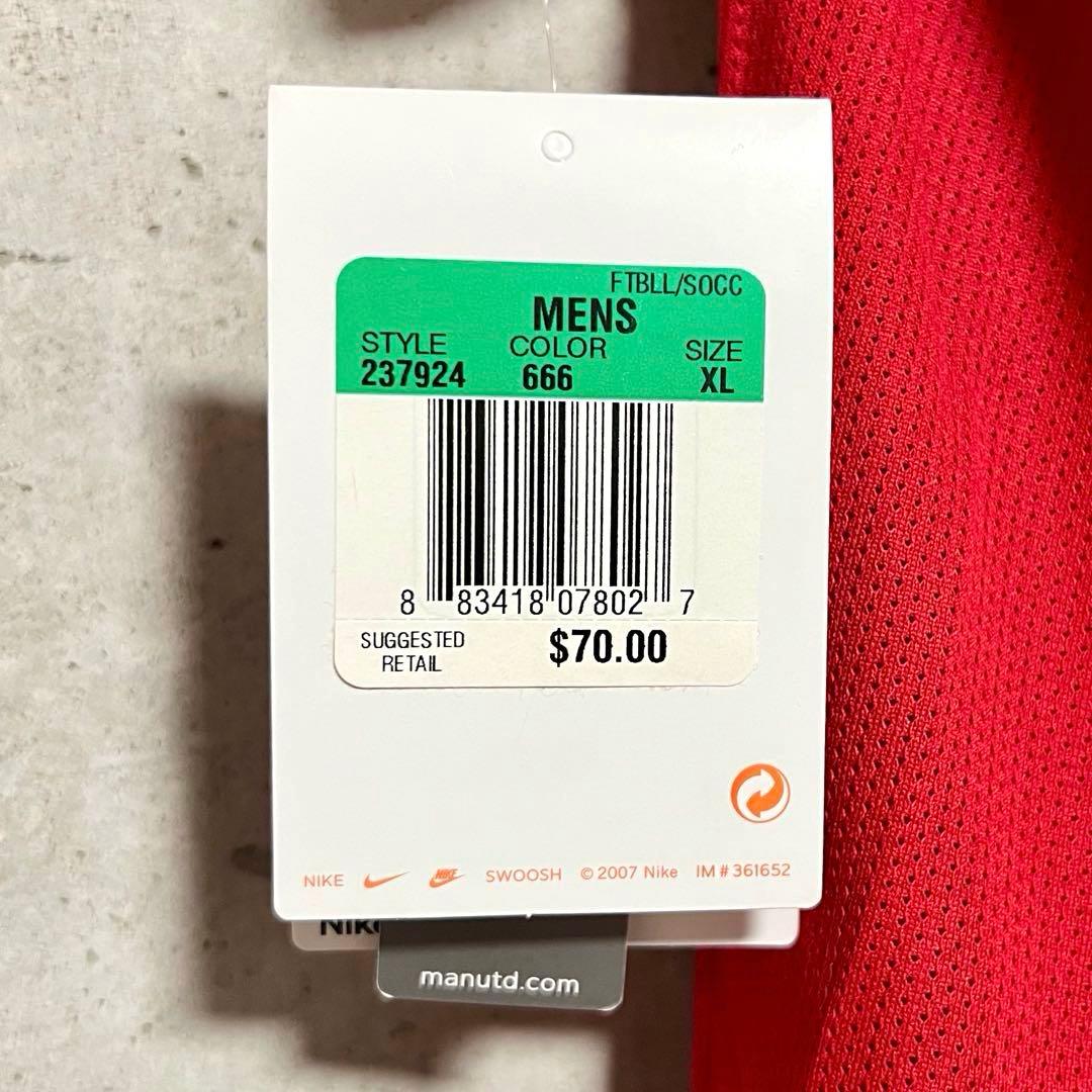 【新品/タグ付き】2007-09 マンチェスター・U ♯7 C・ロナウド【XL】