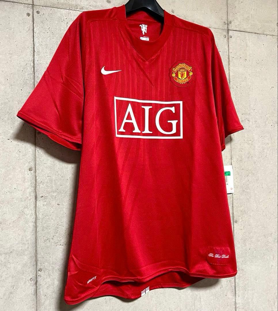 【新品/タグ付き】2007-09 マンチェスター・U ♯7 C・ロナウド【XL】