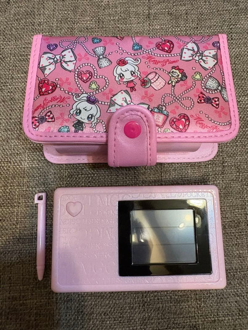 【動作確認済】たまごっち ピース ポケットデザイナー メゾピアノ専用カバー付き