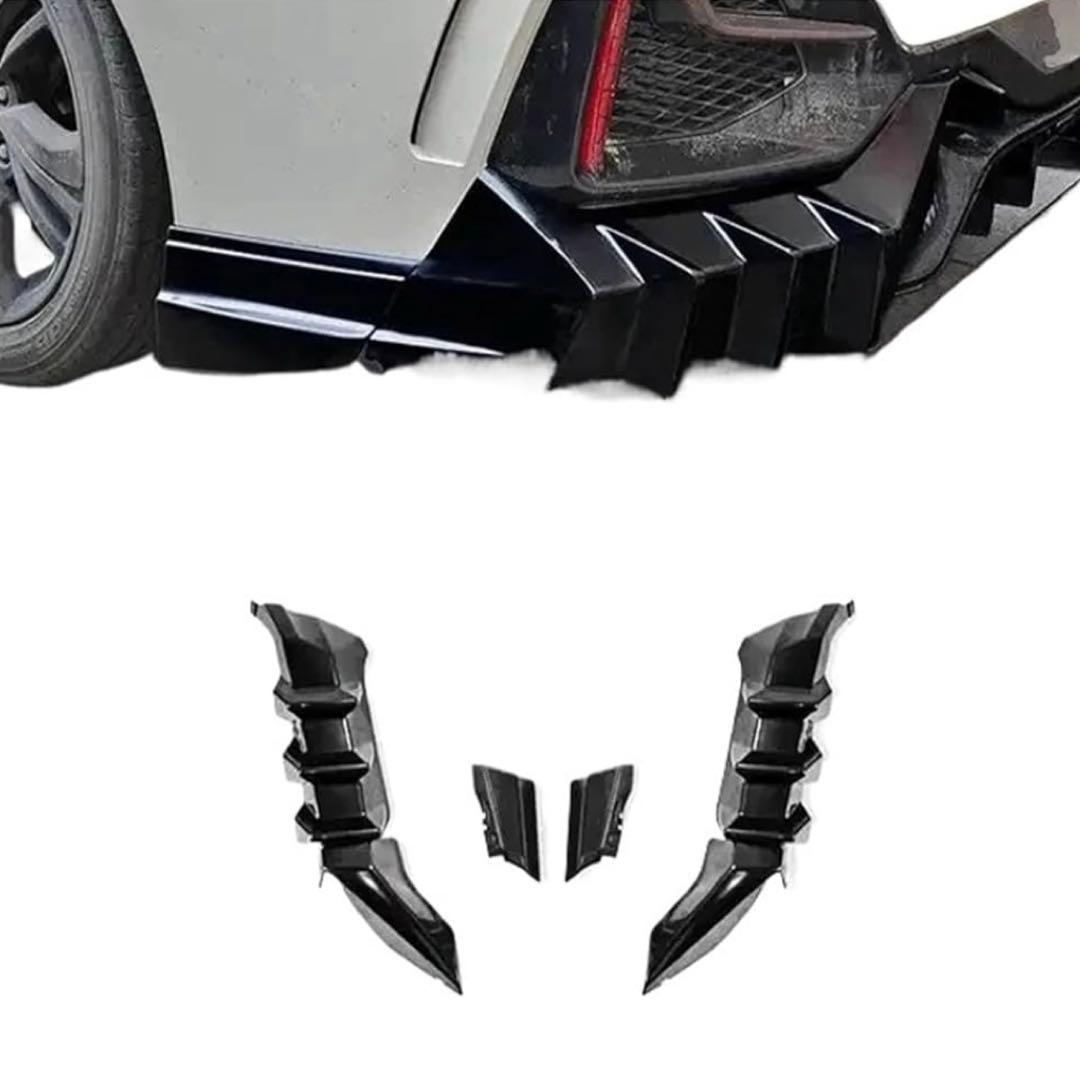 シビックFK7 2016-2021年式 TypeR風 リアバンパー エアロキット