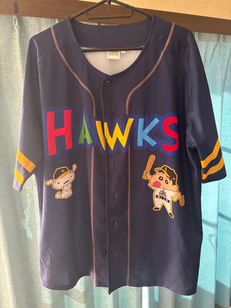 ホークス クレヨンしんちゃんコラボ ユニフォーム ネイビー
