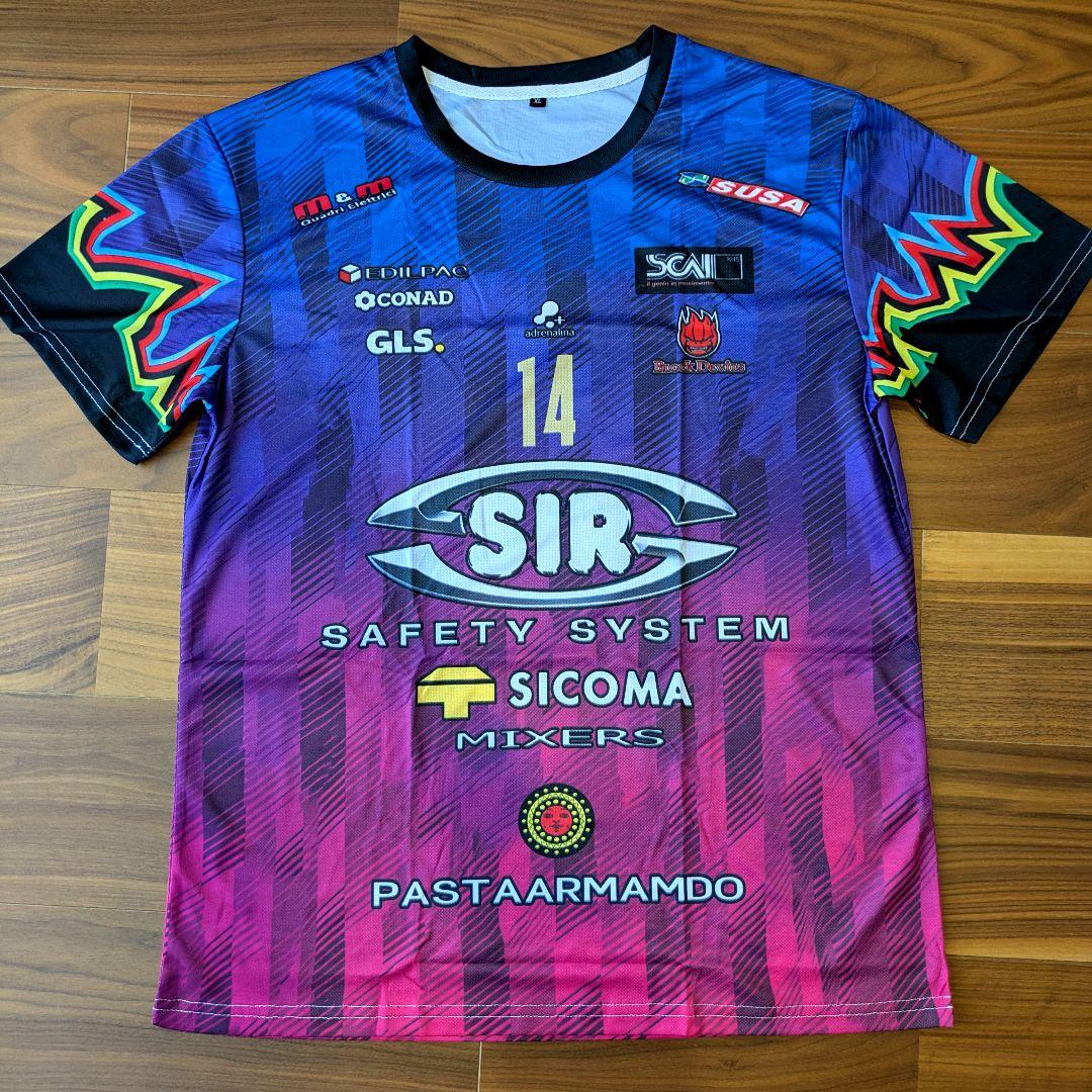 ☆石川祐希選手 ペルージャ　ユニフォーム　ゲーム　シャツ　バレーボール　ジャージ