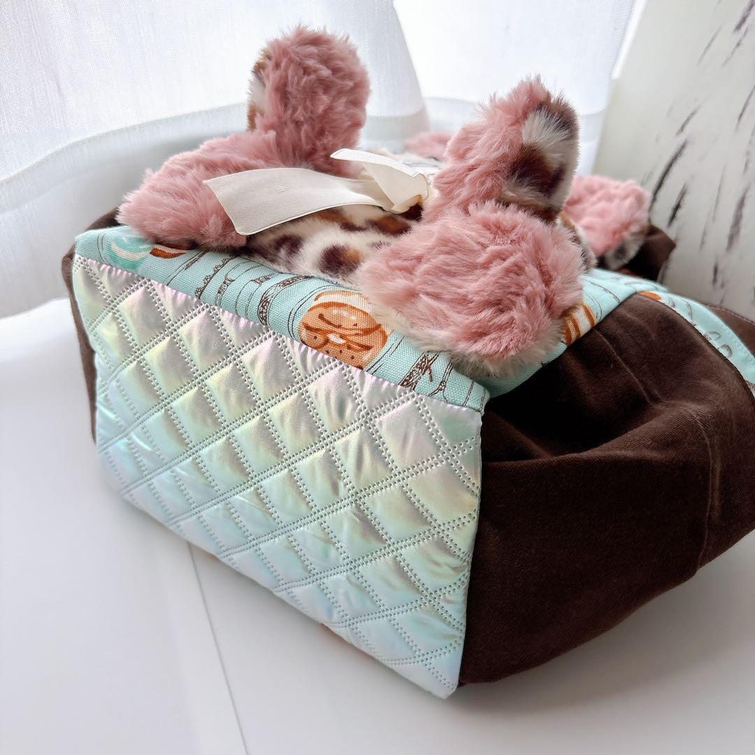 ま*ー様 コヤンイサムチョン　スイーツルミちゃん　バック　レオパードファー