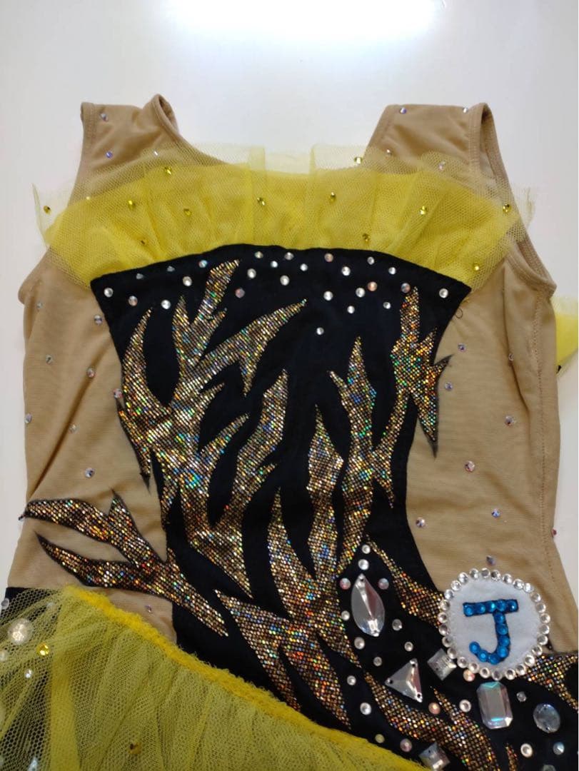 新体操　試合用　競技用　レオタード　スケート　競技用レオタード　新体操