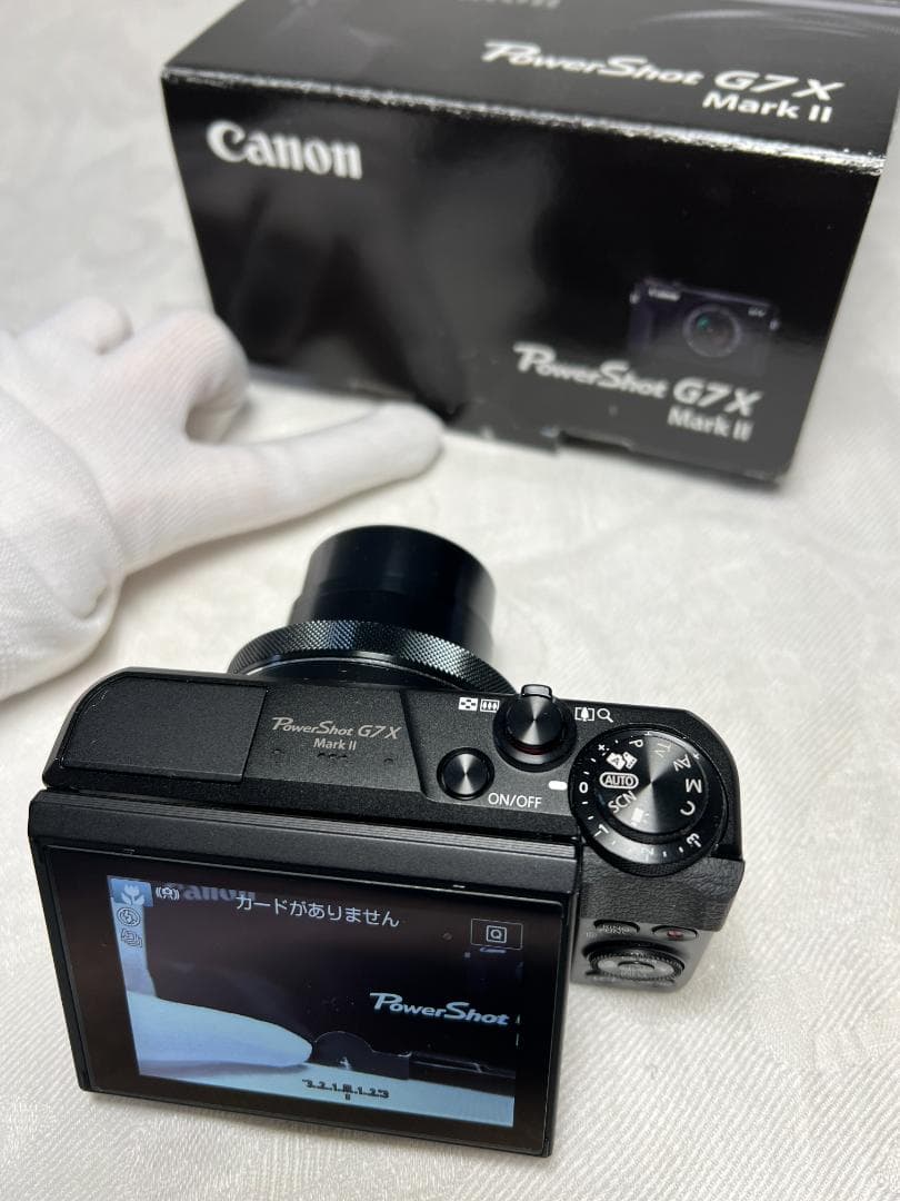 美品 Canon PowerShot G7X Mark II 付属品付き