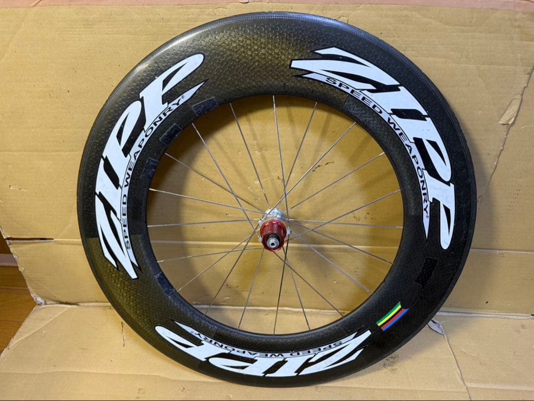 ZIPP1080 カーボンホイール リアホイール シマノフリー チューブラー