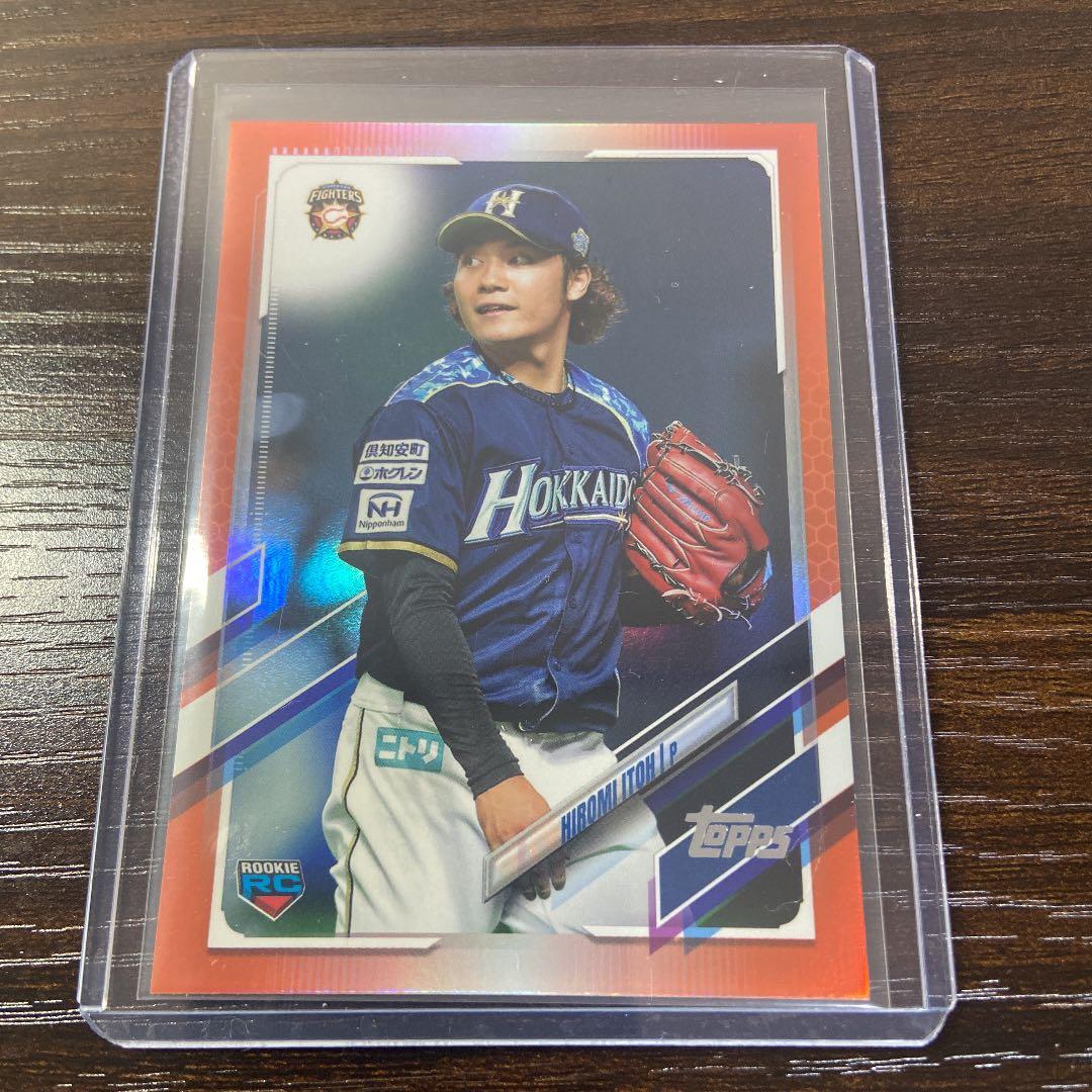 topps npb 伊藤大海選手　25シリ　日本ハムファイターズ