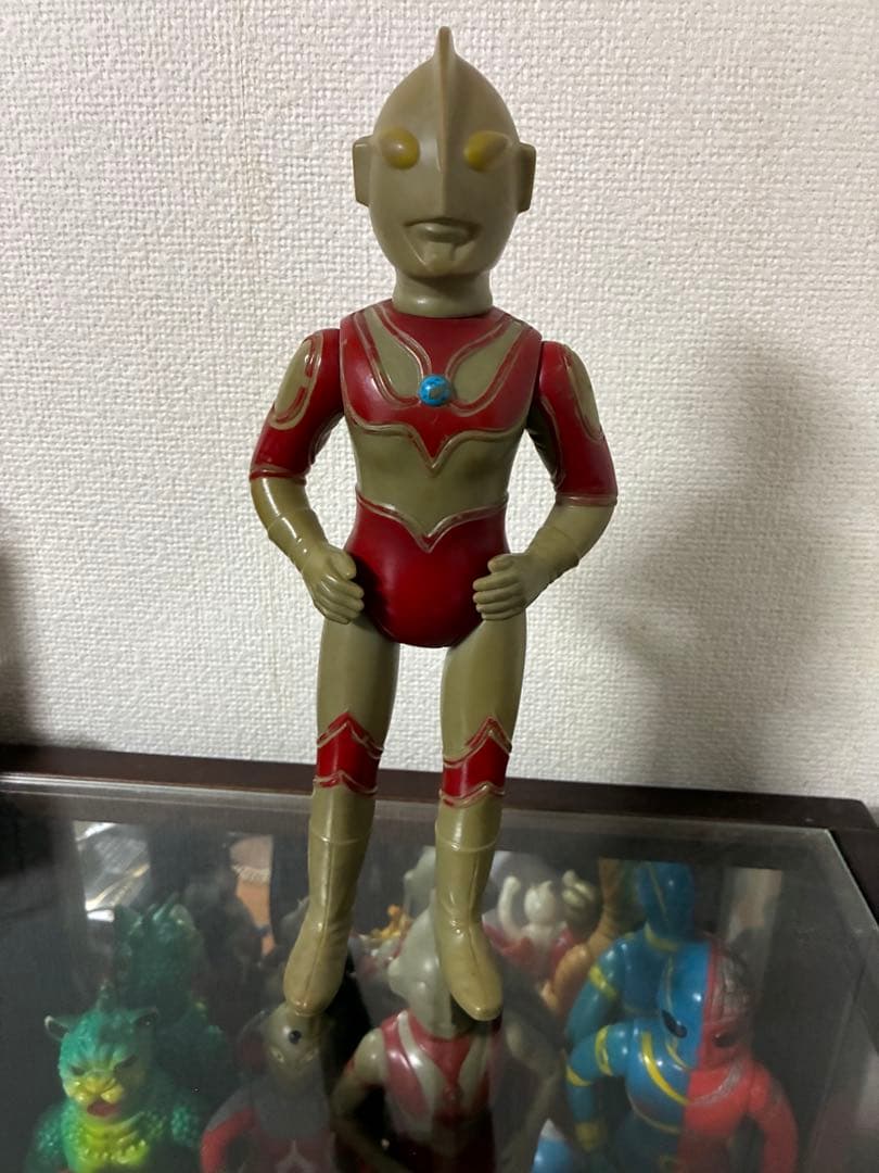 当時物　ブルマァク 帰ってきたウルトラマン　ウルトラマンジャック　ソフビ約29㎝