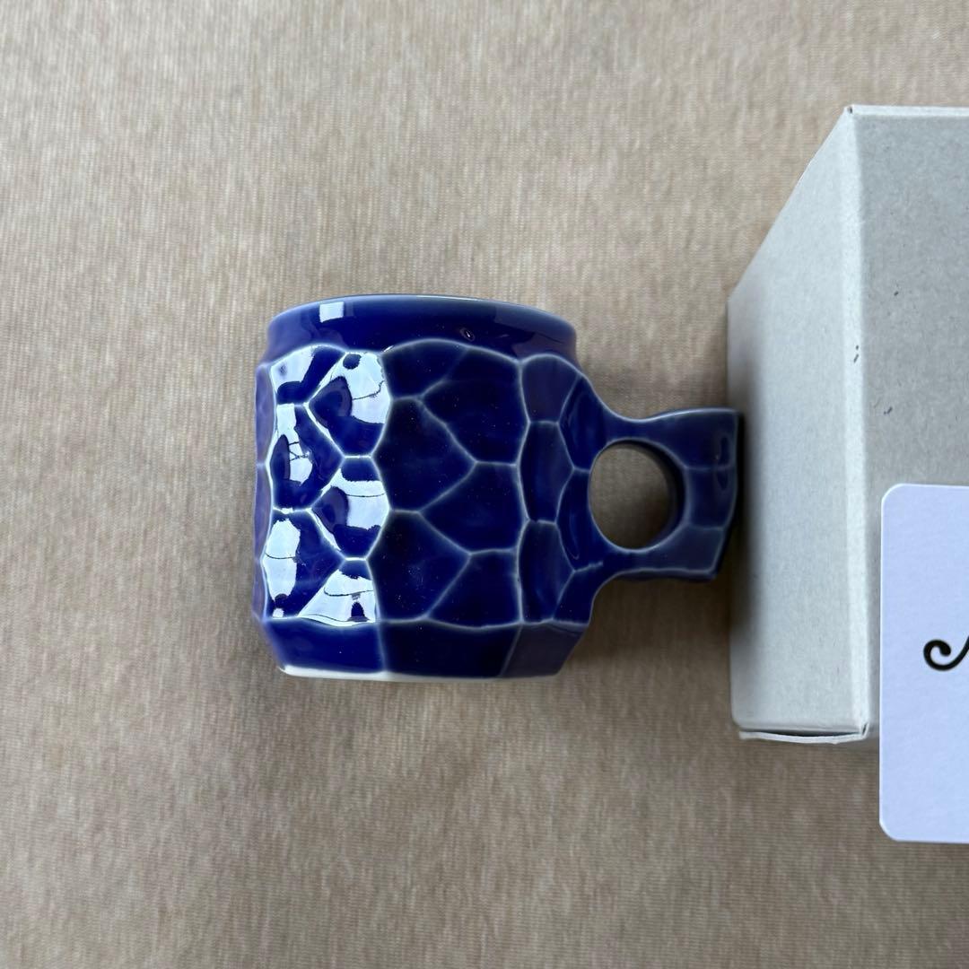 M新品 AKIHIRO WOODWORKS JINCUP セラミック ブルー