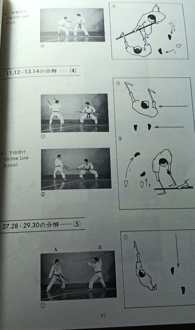 井上元勝 琉球古武術 天の巻・地の巻2冊セット(英語版)