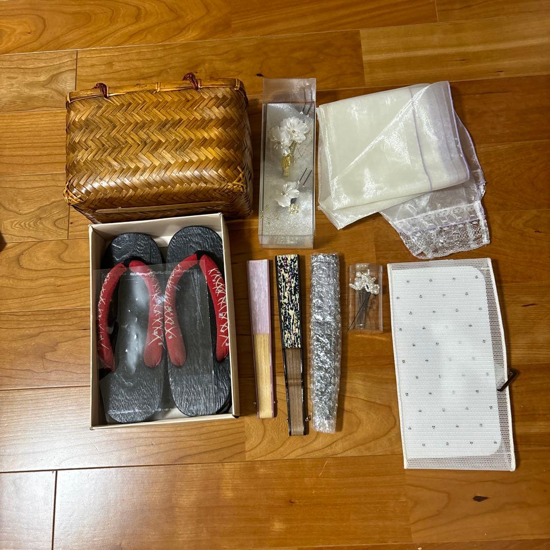 浴衣と和装小物セット