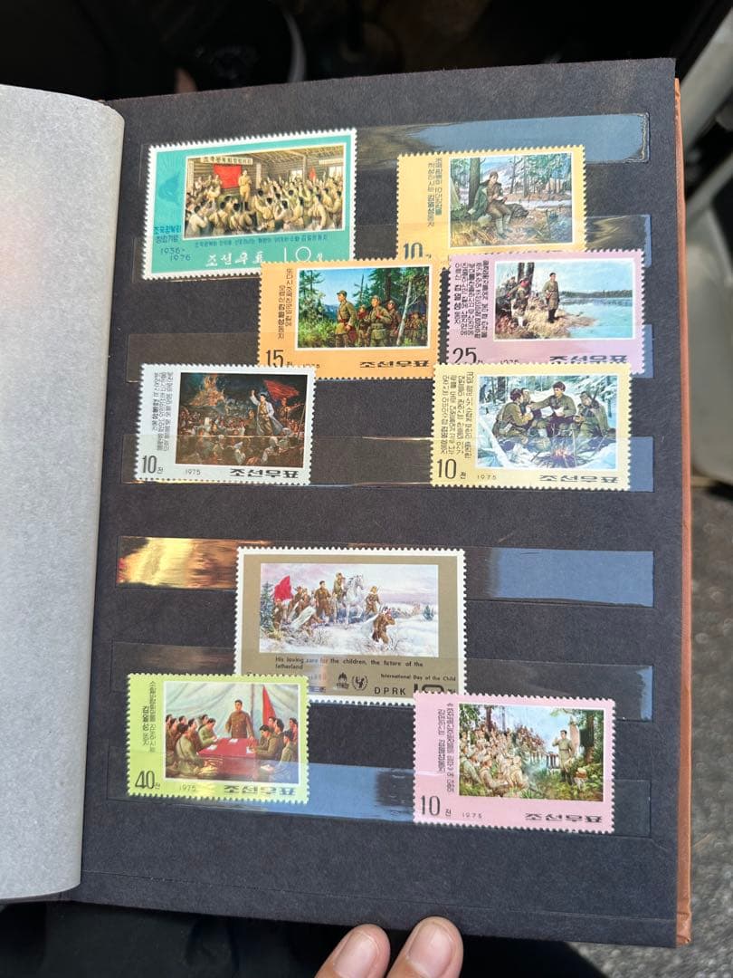 値下げ交渉可　北朝鮮・ロシア 切手コレクション　セット