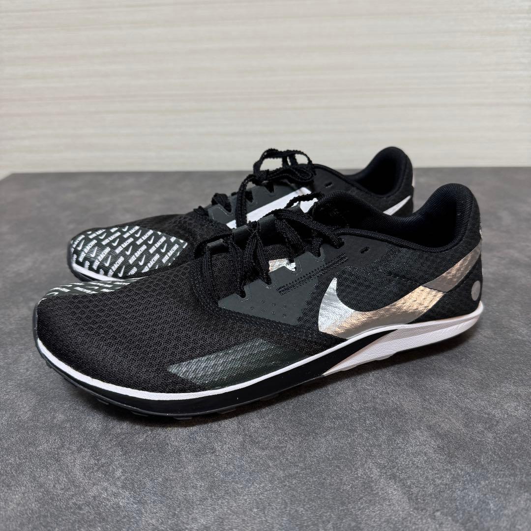 zoom rival waffle 6 ホワイト ブラック クロスカントリー 黒