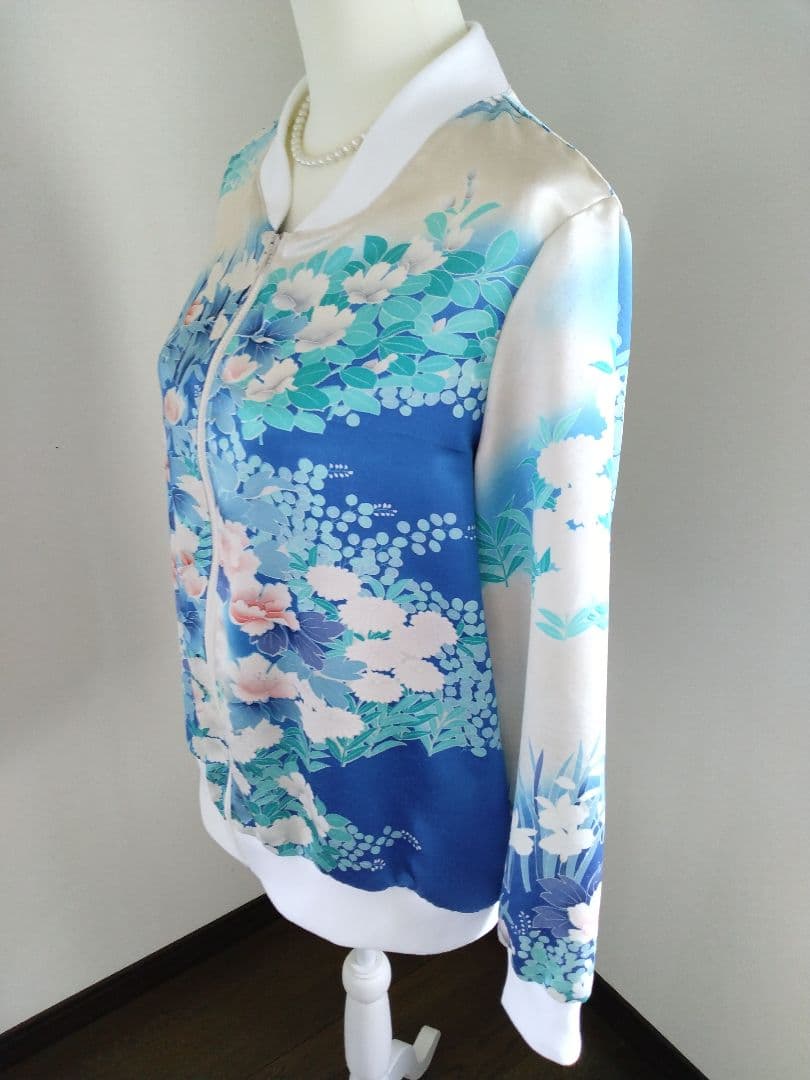 マヨネーズ 振袖リメイクブルゾン