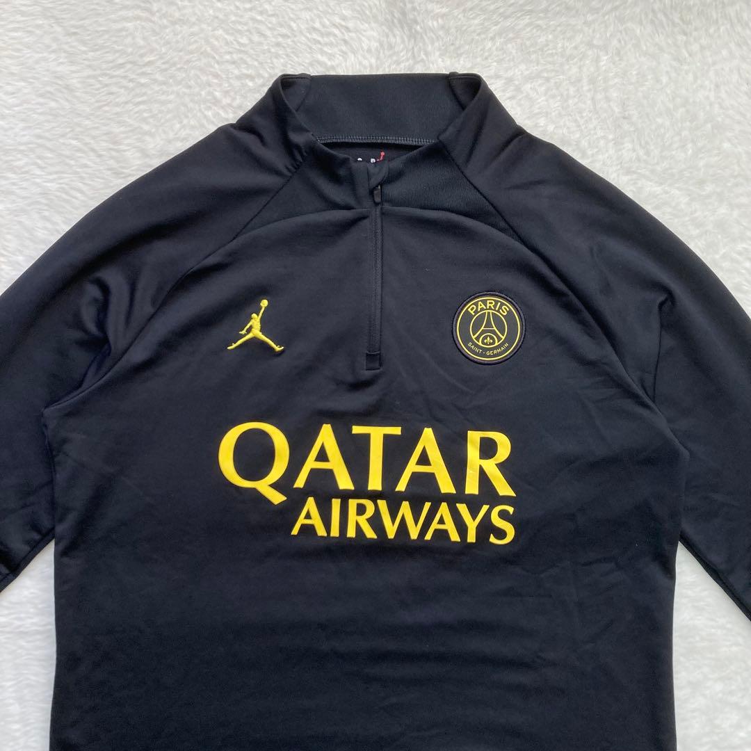 ✨極美品✨ パリサンジェルマン　PSG　ジョーダン　トレーニングウェア　黒黄　M