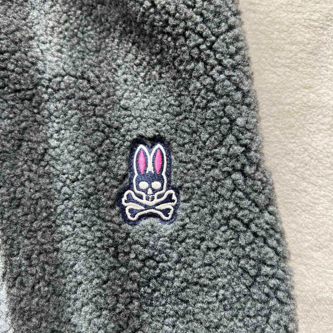 未使用 サイコバニー PsychoBunny ボアフリースパンツS グレー