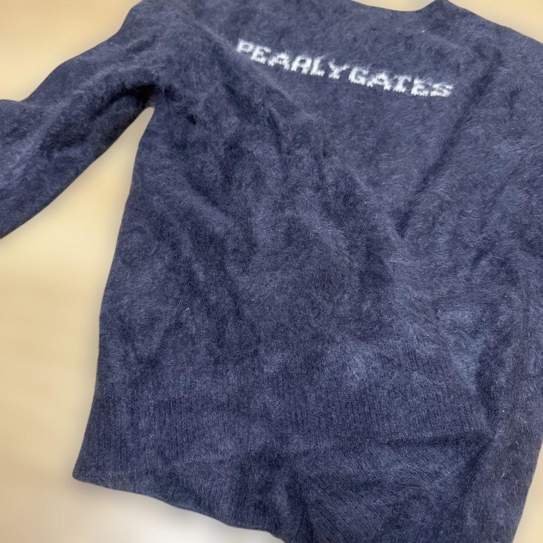 【超美品】 パーリーゲイツ ニットセーター レディース ゴルフウェア