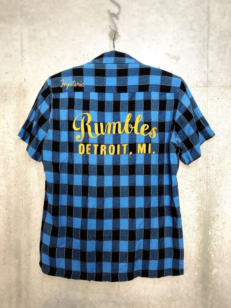 hysteric gramor ヒステリックグラマー　ボーリングシャツ　刺繍