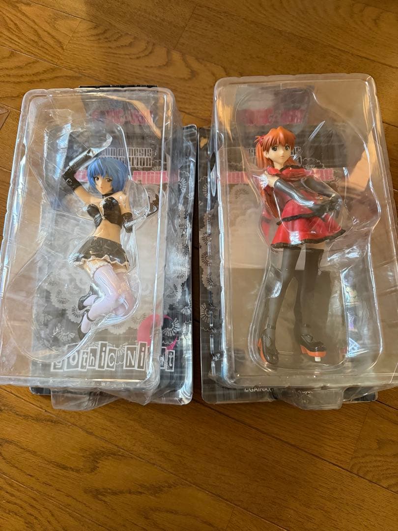 エヴァンゲリオン ゴシックナイト フィギュア レイ アスカ セット