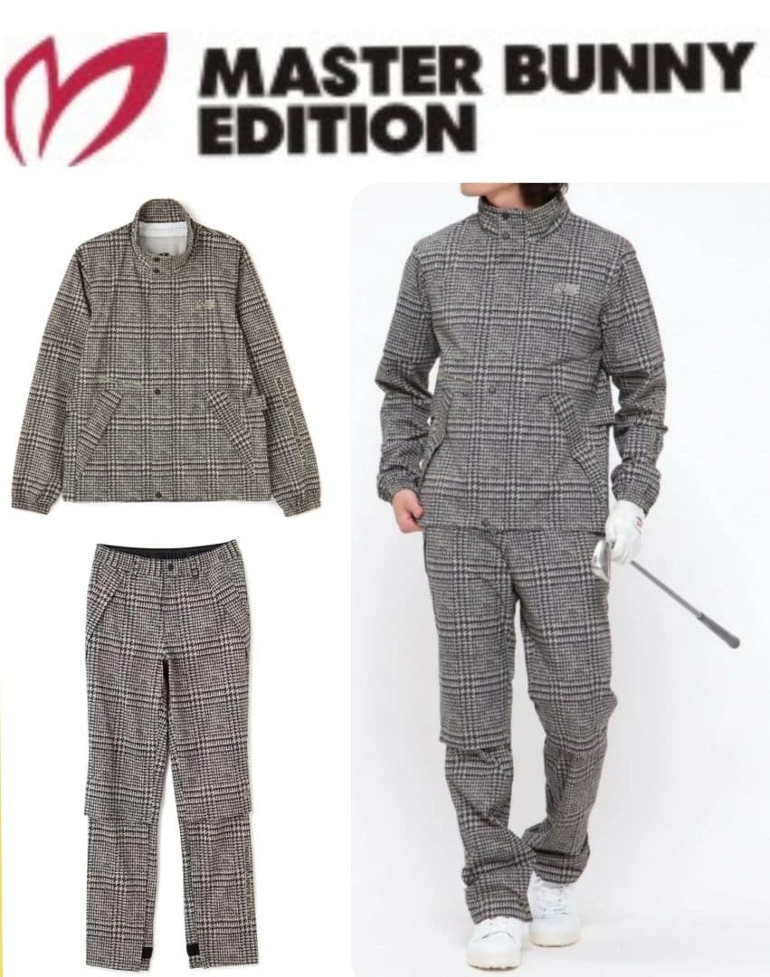 MASTER BUNNY EDITION チェック柄レインウェア